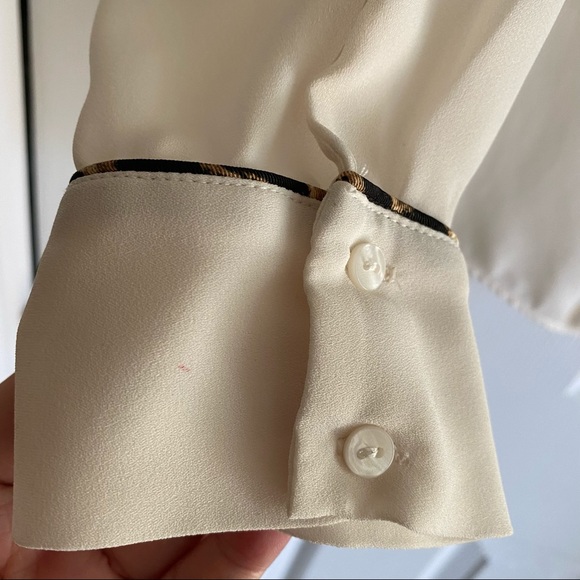 ZARA - Chiffon Button-up Blouse - Picture 6 of 8